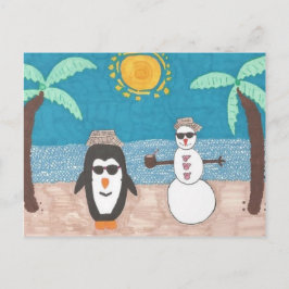 Postal Festiva Vacaciones de navidades