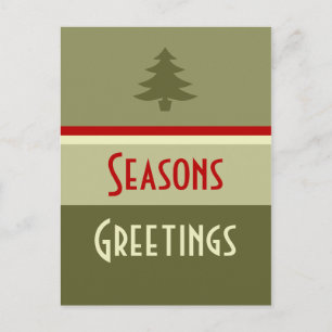 Postal Festiva Vacaciones prósperas