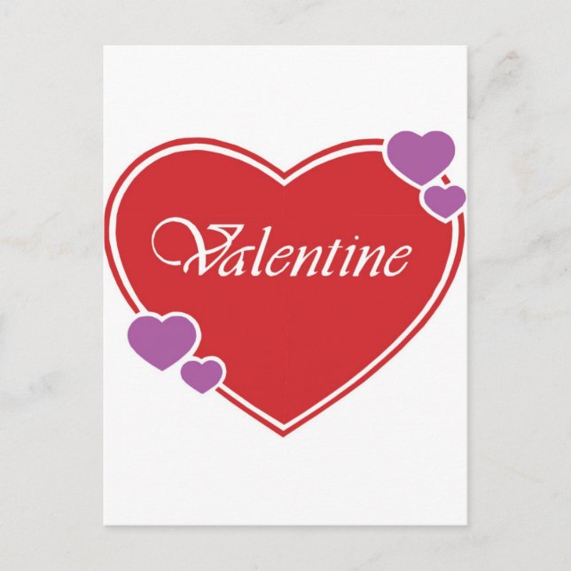 POSTAL FESTIVA VALENTIN (Anverso)