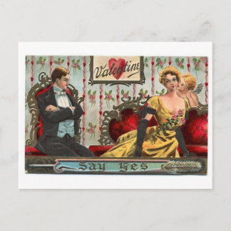 Postal Festiva Valentin