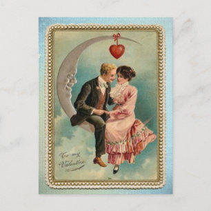Postal Festiva valentinas victorianas