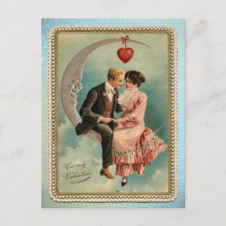 Postal Festiva valentinas victorianas