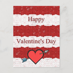 Postal Festiva Valentine&apos feliz; día de s