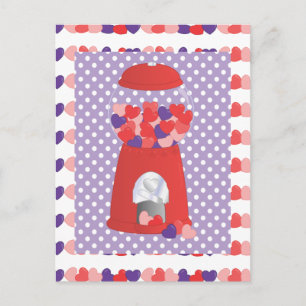 Postal Festiva Valentine Bubblegum