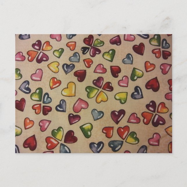 Postal Festiva Valentine Candy Hearts (Anverso)