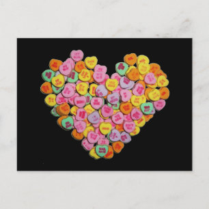 Postal Festiva Valentine Candy Hearts Heart