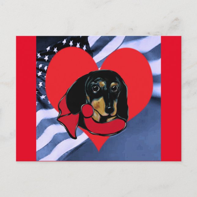 POSTAL FESTIVA VALENTINE DOXIE (Anverso)