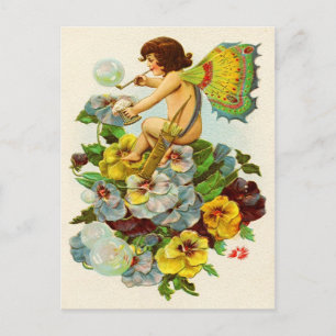 Postal Festiva Valentine Fairy Bearing Bubbles