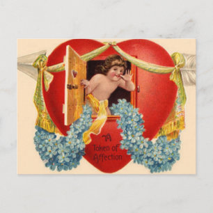 Postal Festiva Valentine Heart Window