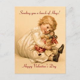 Postal Festiva Valentine Hugs