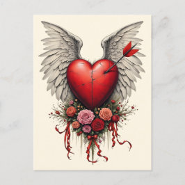 Postal Festiva Valentine "Love Struck"