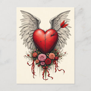 Postal Festiva Valentine "Love Struck"