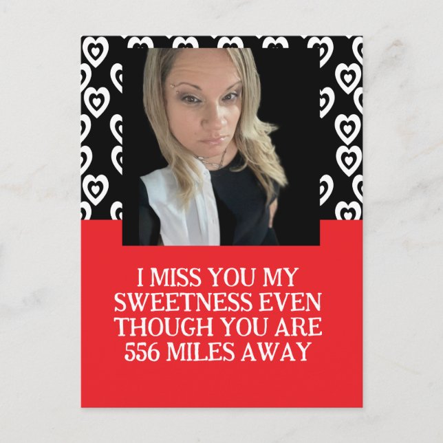 Postal Festiva Valentines Jail Prison Long Distance Photo  (Anverso)