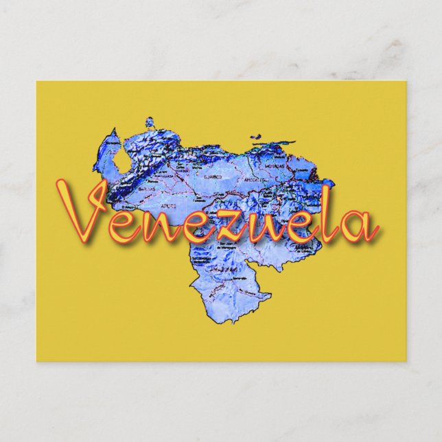 Postal Festiva Venezuela (Anverso)
