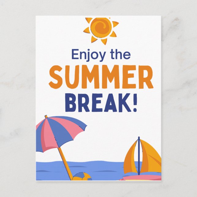 Postal Festiva verano (Anverso)
