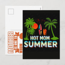 Verano de mamá caliente sublimación vector