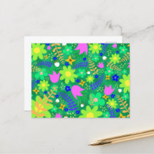 Verde, artreuse, rosa, paracaídas