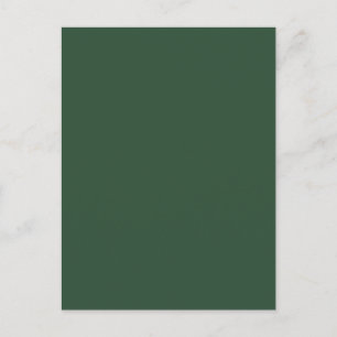 Postal Festiva Verde Pino
