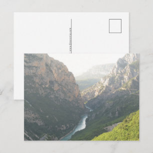 Postal Festiva Verdon Gorge, Francia