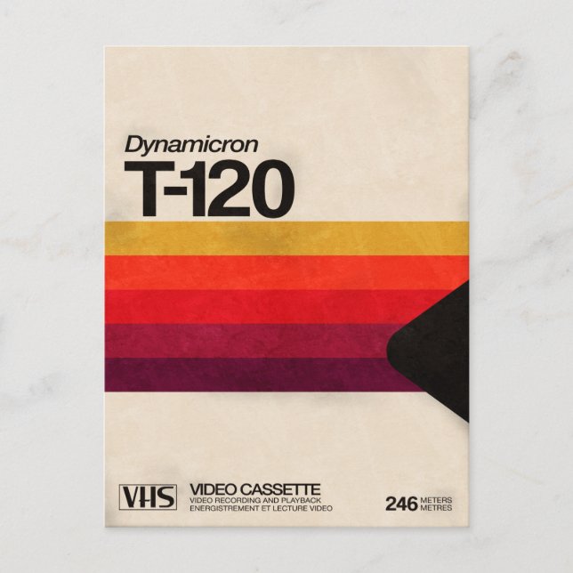 Postal Festiva VHS Cassette 80s (Anverso)