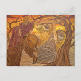 Postal Festiva Via crucis