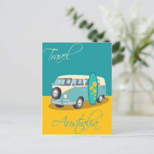 Postal Festiva Viajes de cosecha de Australia