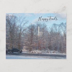 Postal Festiva Viajes Simples