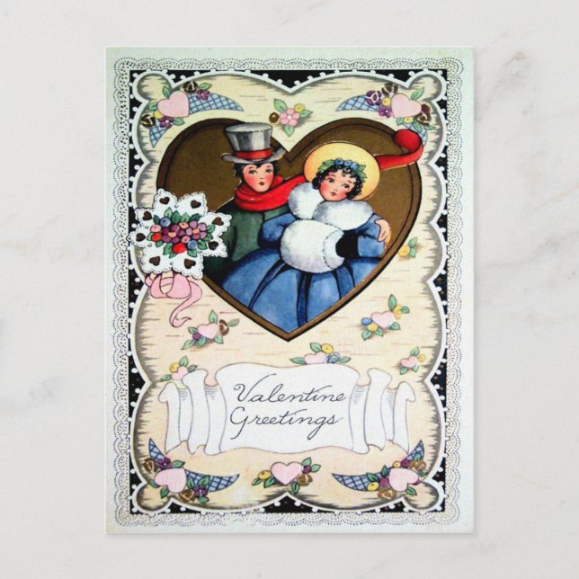 Postal Festiva Victorian Valentine (Anverso)