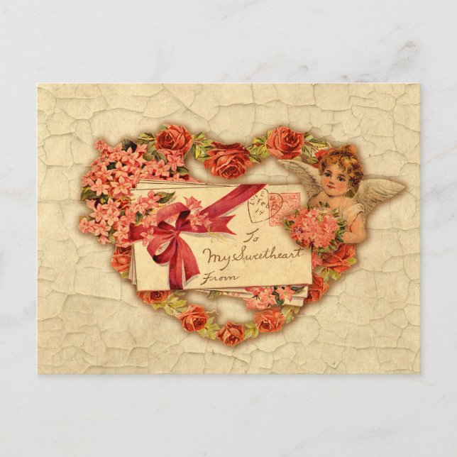 Postal Festiva Victorian Valentine (Anverso)