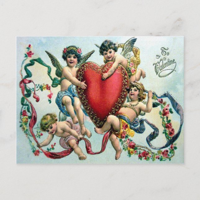 Postal Festiva Victorian Valentine (Anverso)