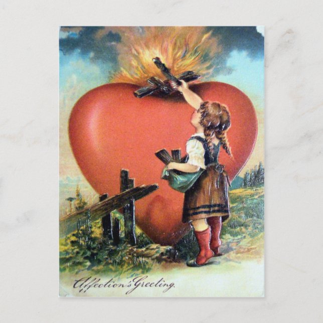 Postal Festiva Victorian Valentine (Anverso)