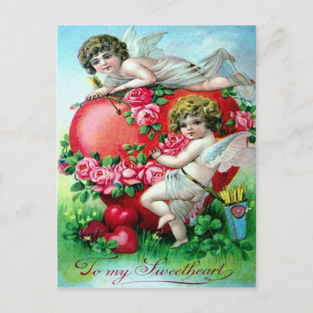 Postal Festiva Victorian Valentine (Anverso)