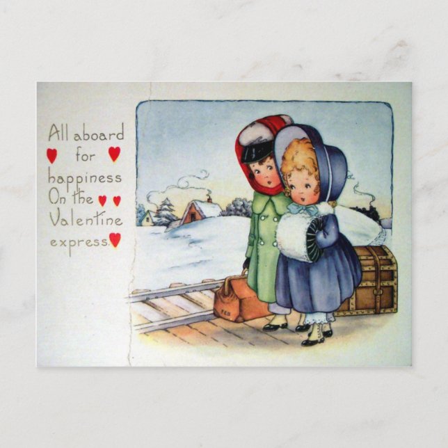 Postal Festiva Victorian Valentine (Anverso)