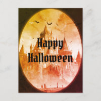 Victoriano Vintage Gothic Spooky Happy Halloween