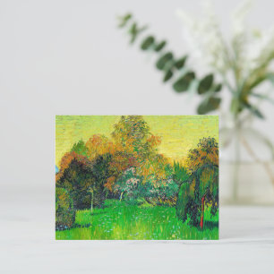 Postal Festiva Vincent van Gogh, El jardín del poeta,