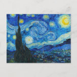 Postal Festiva Vincent Van Gogh - Noche estrellada<br><div class="desc">Vincent Van Gogh - Noche estrellada</div>