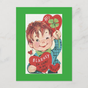 Postal Festiva Vintage Blarney Stone Valentine