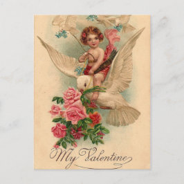 Postal Festiva Vintage Cherub My Valentine