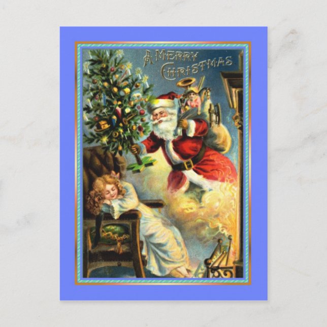 Postal Festiva Vintage Christmas (Anverso)