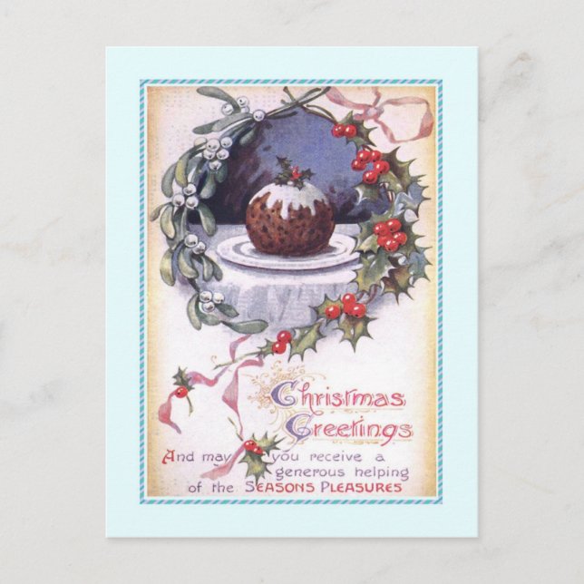 Postal Festiva Vintage Christmas (Anverso)