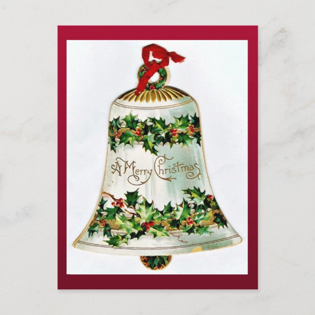 Postal Festiva Vintage Christmas (Anverso)