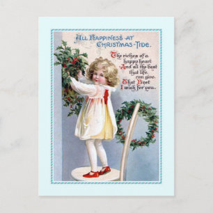 Postal Festiva Vintage Christmas