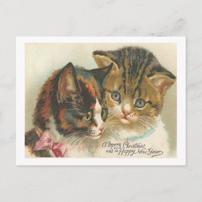 Postal Festiva Vintage Christmas (Anverso)