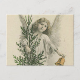 Postal Festiva Vintage Christmas Angel