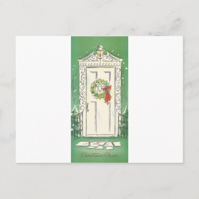 Postal Festiva Vintage Christmas Cheer (Anverso)