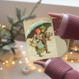 Postal Festiva Vintage Christmas Jenny Nyström
