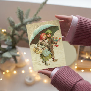 Postal Festiva Vintage Christmas Jenny Nyström