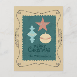 Postal Festiva Vintage Christmas Ornaments