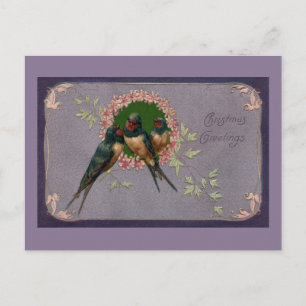 Postal Festiva Vintage Christmas Swakes