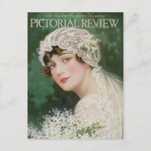 Postal Festiva Vintage Easter Bride